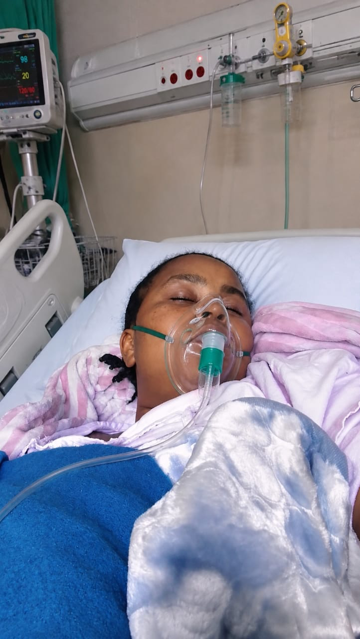 Rejoice Rice receiving medical care